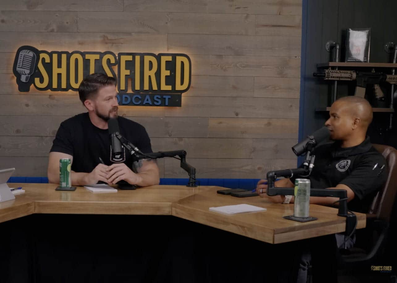 Detective Dave Gibson of Tempe PD talks with podcast host Kyle Schelberg during the Shots Fired Podcast episode featuring The RATT mobile surveillance system.