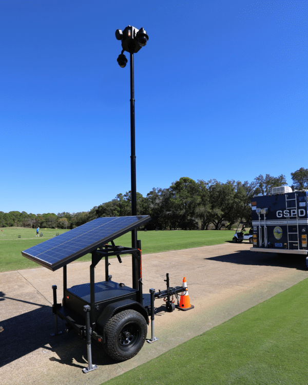 CTS FXT-44 Remote Solar Surveillance Trailer — NDAA/TAA
