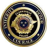 Clarksville Police Department badge